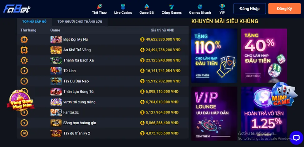 Hoàn trả vi68 mỗi ngày